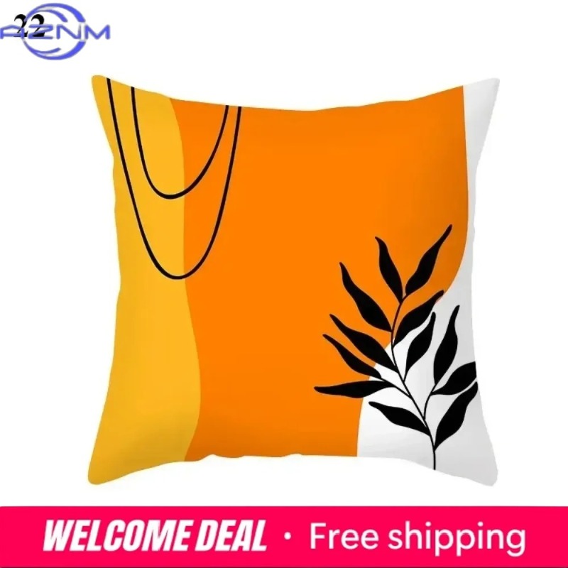 Boho Orange Abstract Cushion C - огляд і ціна Century Textile & Sewing Supply Avenue C North Saskatoon Sk