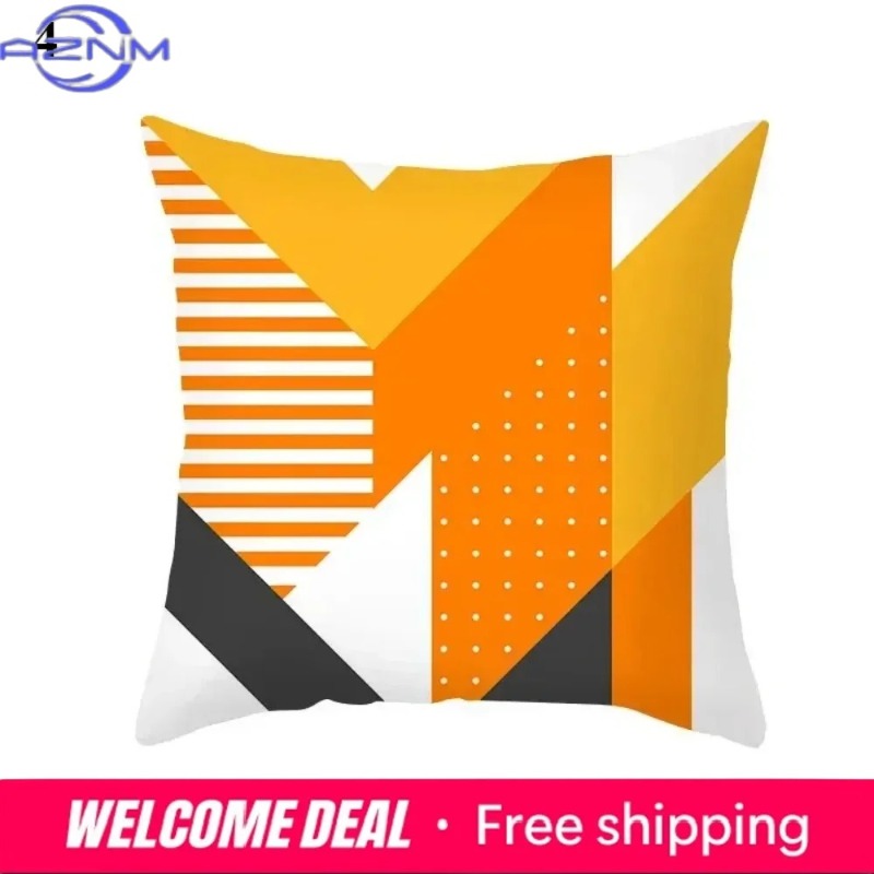 Boho Orange Abstract Cushion C - огляд і ціна Century Textile & Sewing Supply Avenue C North Saskatoon Sk