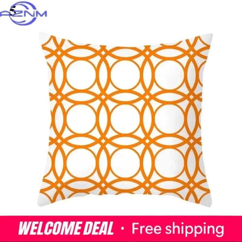 Boho Orange Abstract Cushion C - огляд і ціна Century Textile & Sewing Supply Avenue C North Saskatoon Sk