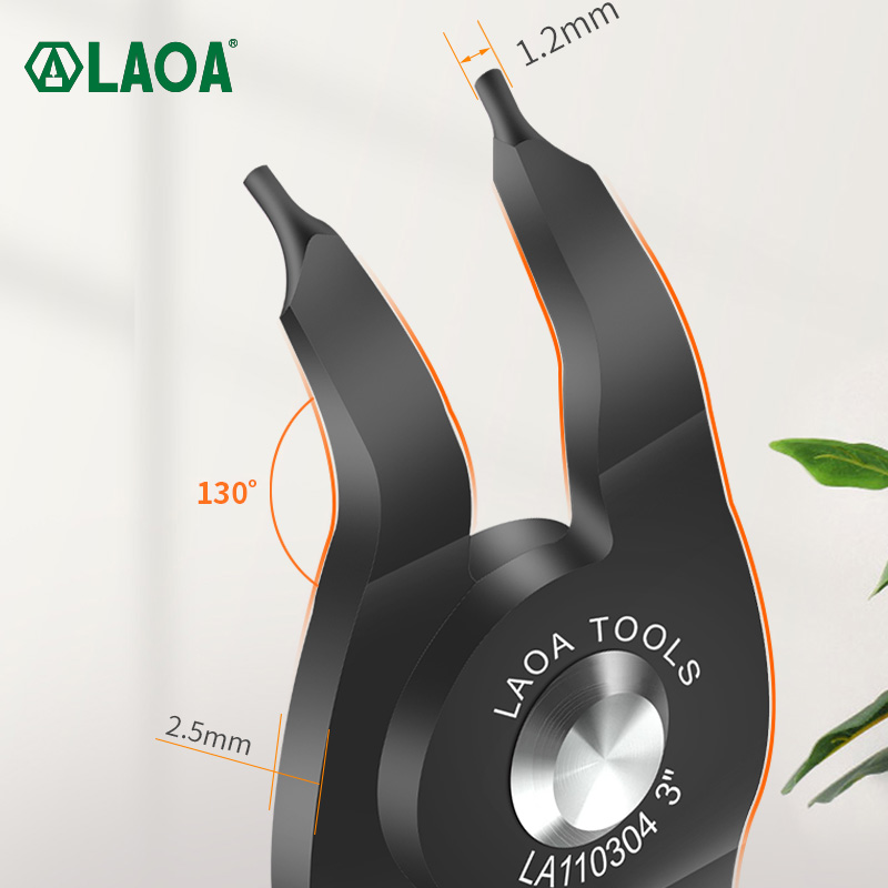 LAOA Mini Circlip pliers 3 inc - огляд і ціна Snap Button Plier