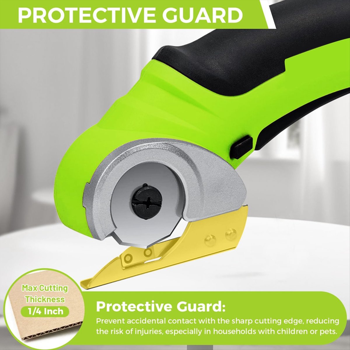 Cordless Electric Fabric Sciss - огляд і ціна Rotary Cutter Fabric