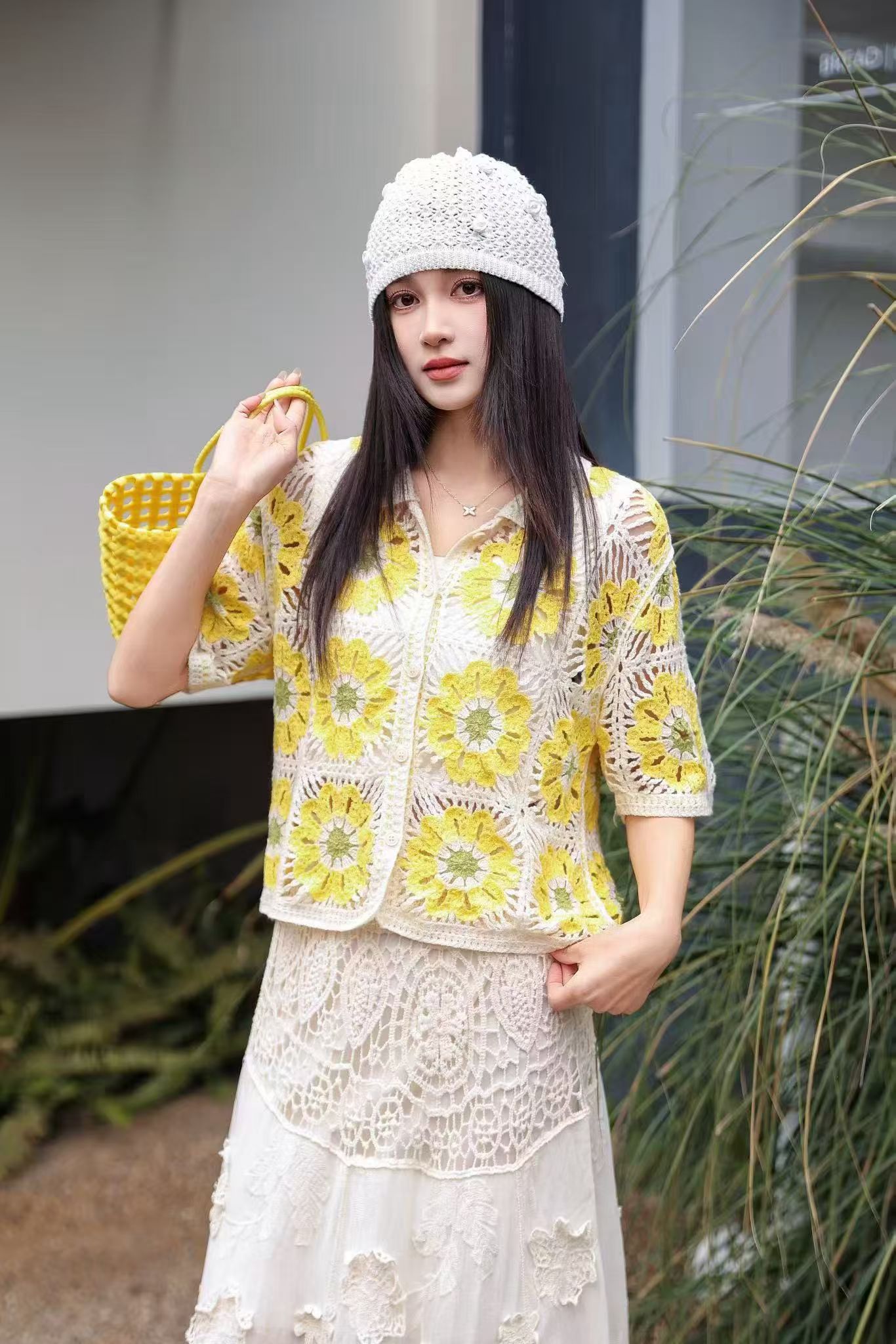 Granny Square Crochet Knit Pol - огляд і ціна Sewing Jackets