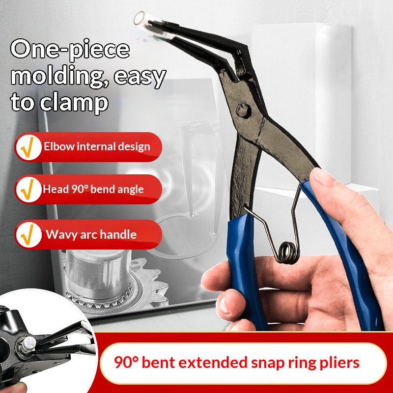 HOMEFISH 90 Degree Bent Long N - огляд і ціна Snap Button Plier
