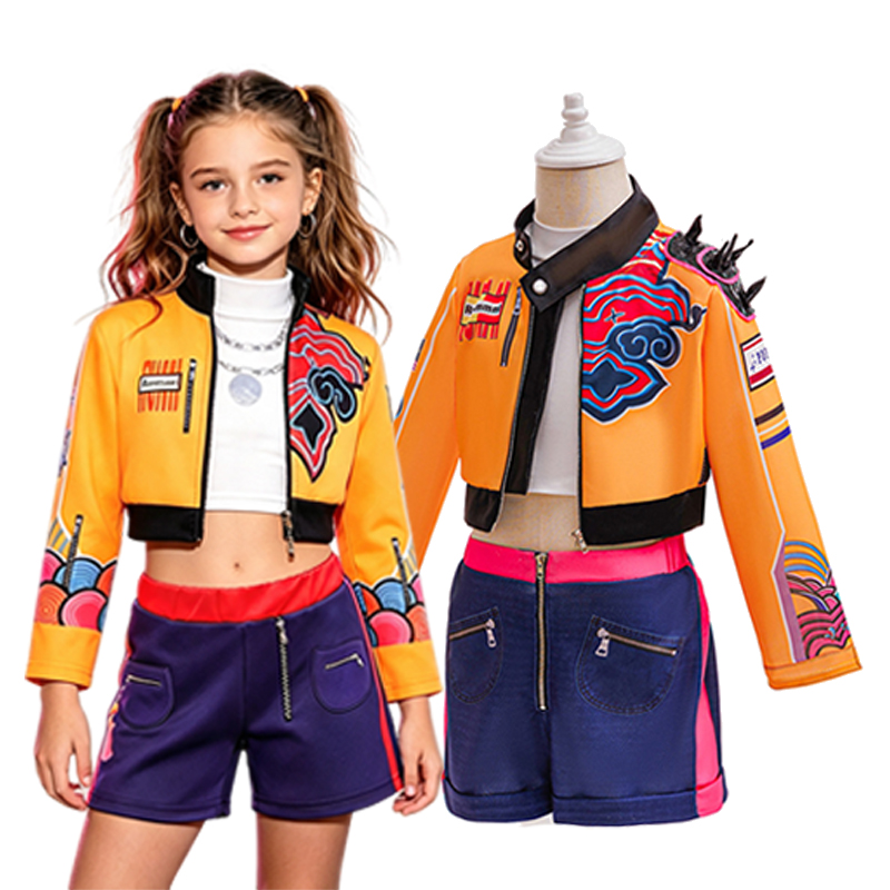 Kids Girls Street‑Style Fancy  - огляд і ціна Sewing Jackets