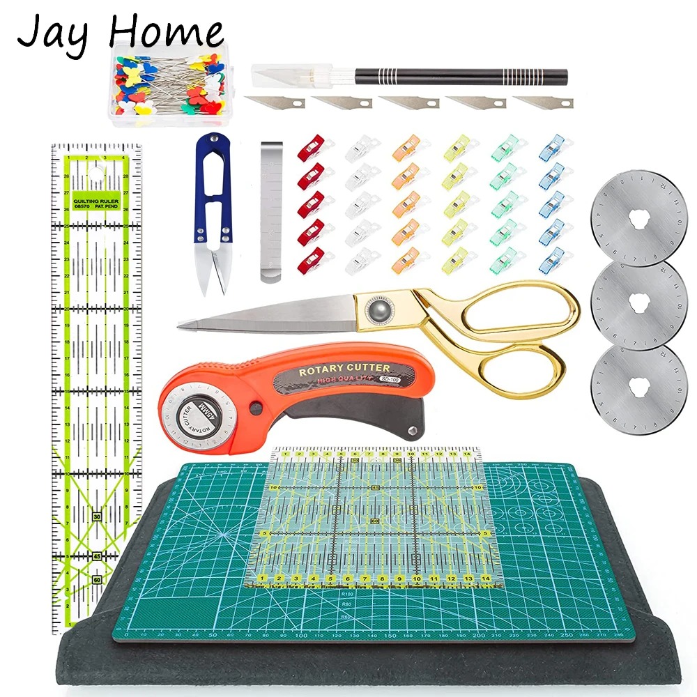 42PCS Rotary Cutter Set 45mm F - огляд і ціна Rotary Cutter Fabric