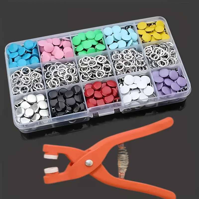 100Pcs Colorful Metal Sewing B - огляд і ціна Snap Button Plier