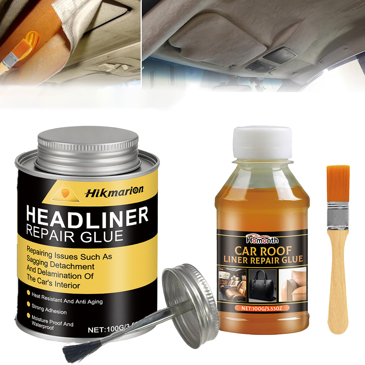 Headliner Repair Glue 100ml St - огляд і ціна Fabric Glue Bond