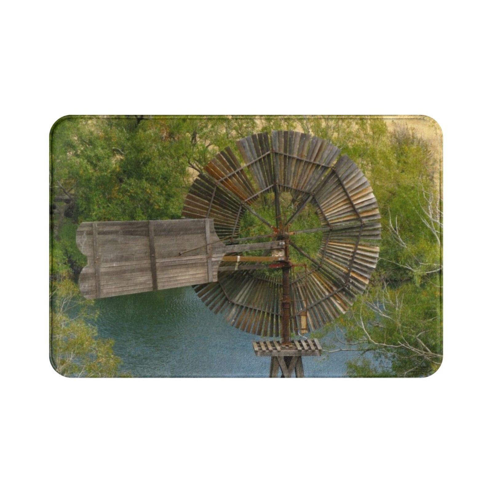 Wooden Windmill Carpet Mat Rug - огляд і ціна Century Textile & Sewing Supply Avenue C North Saskatoon Sk