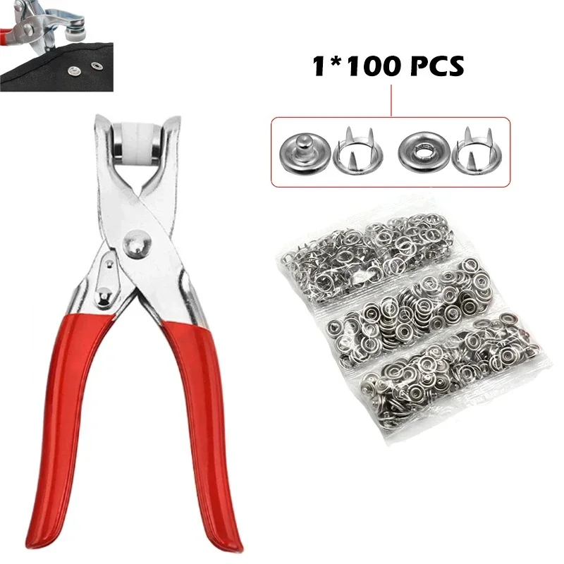 Five-prong Button Installation - огляд і ціна Snap Button Plier
