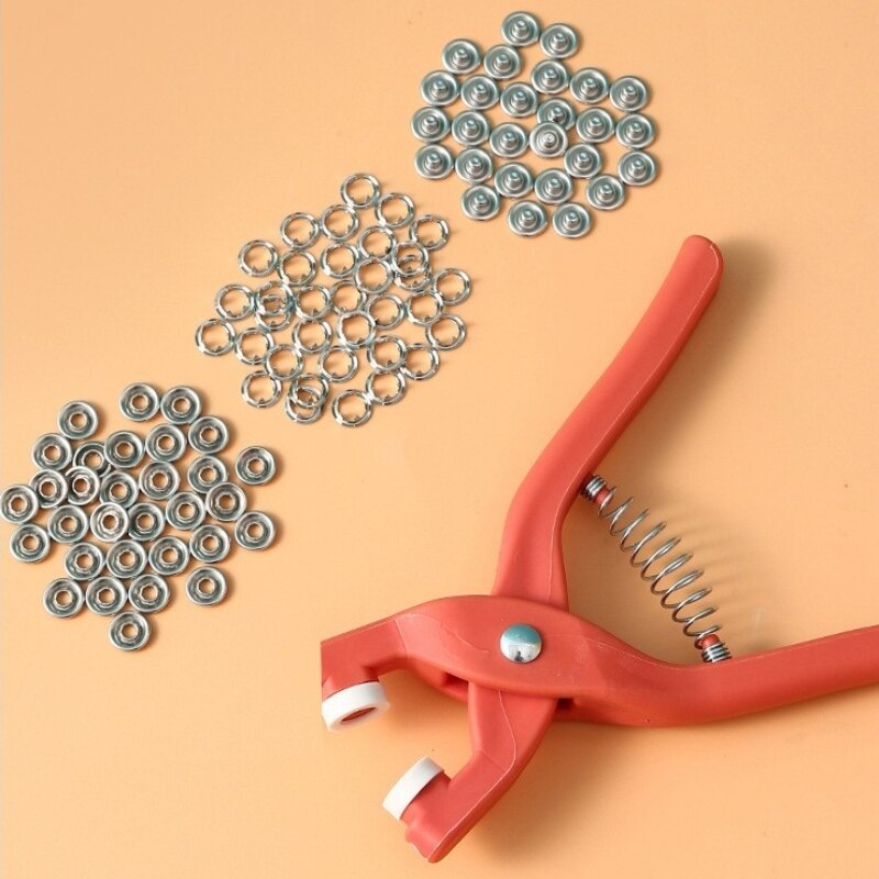 50 Sets 9.5MM Five Jaw Buckle  - огляд і ціна Snap Button Plier
