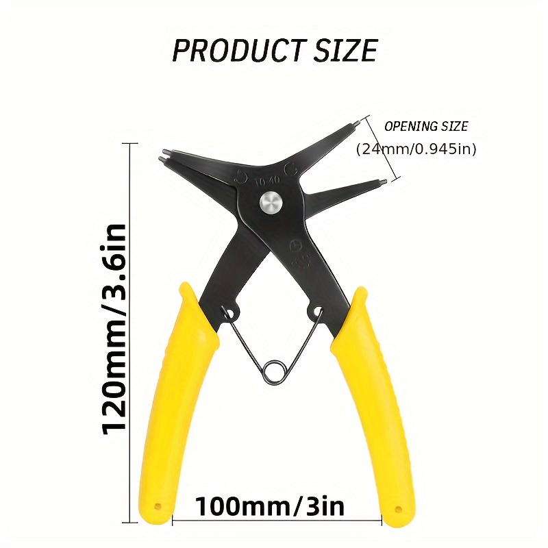 2-in-1 dual-purpose snap ring  - огляд і ціна Snap Button Plier