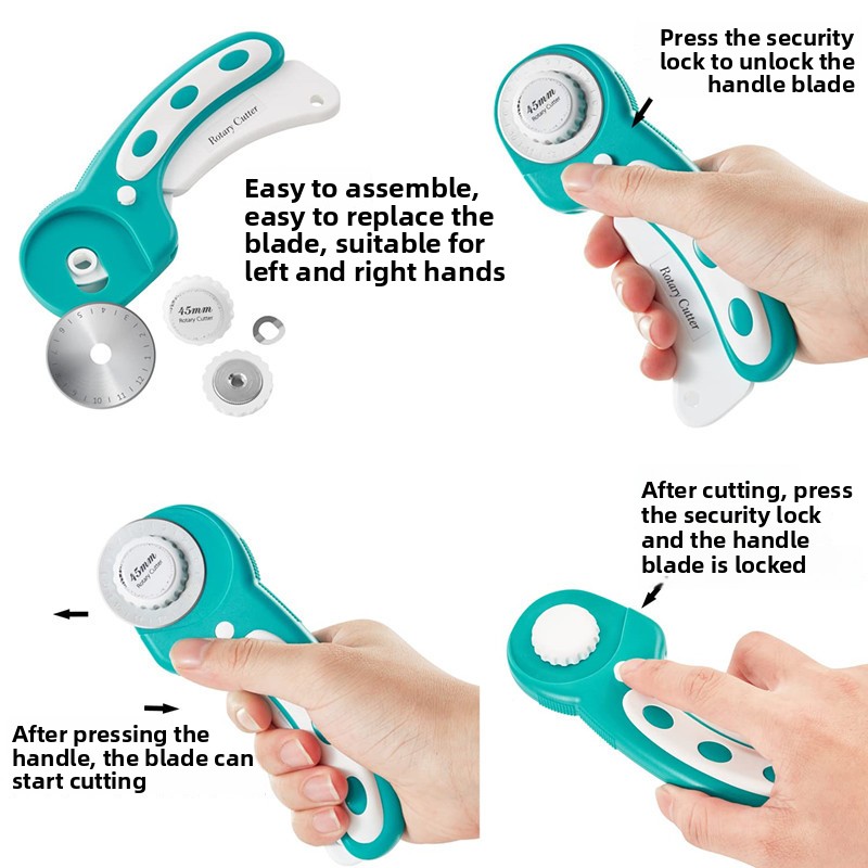 Rotary Cutter 45mm Fabric Cutt - огляд і ціна Rotary Cutter Fabric