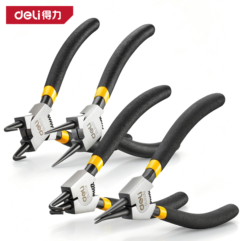 Deli 5inch Circlip Plier Set L - огляд і ціна Snap Button Plier
