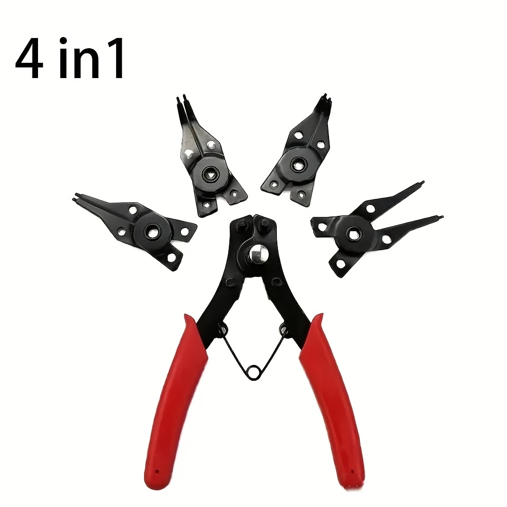 4-In-1 Circlip Pliers Set Snap - огляд і ціна Snap Button Plier