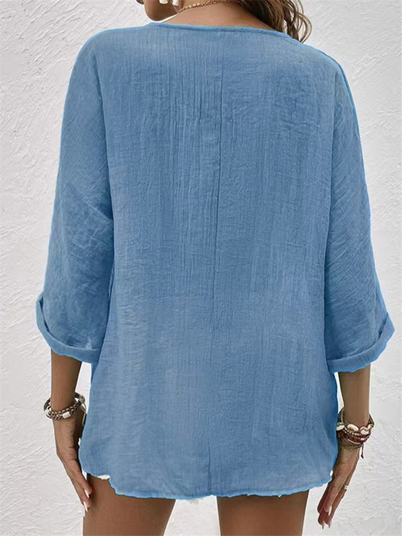 Elegant Buttons Solid Blouse S - огляд і ціна Sewing V