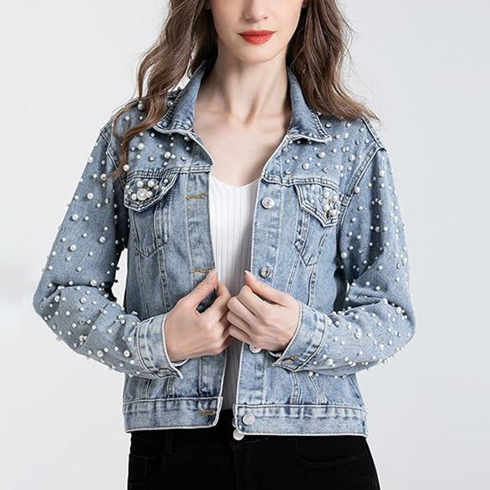New Pearl Denim Jackets for Wo - огляд і ціна Sewing Jackets