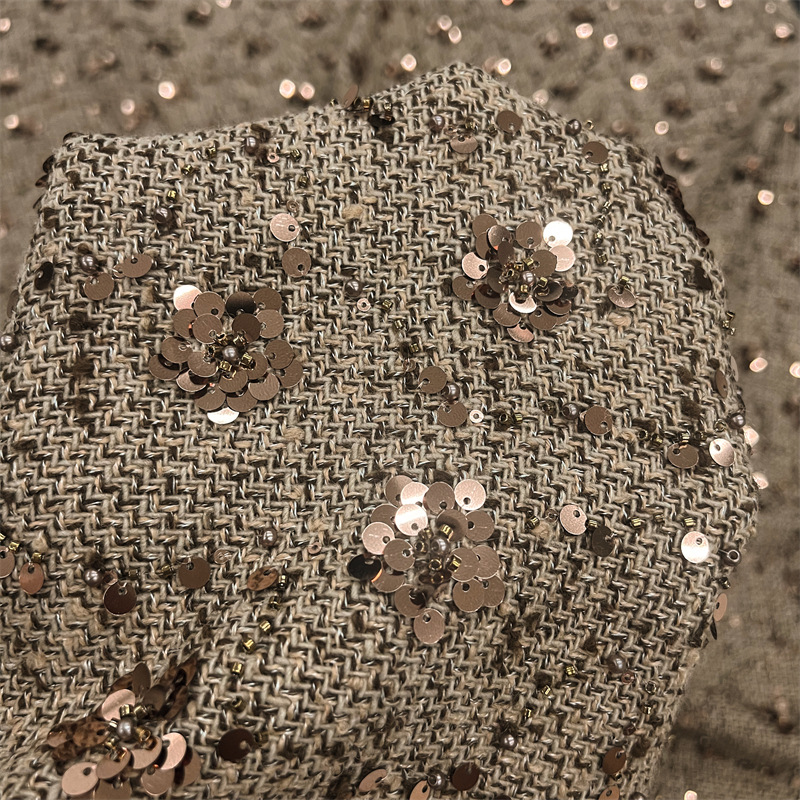 1 yard Heavy industry sequin e - огляд і ціна Sewing Embroidery Fabric